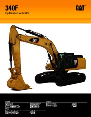 Гусеничні екскаватори Caterpillar 340F L