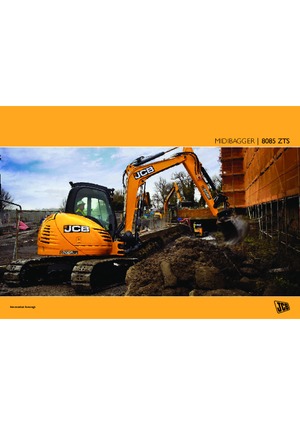 Гусеничні екскаватори JCB 8085 ZTS