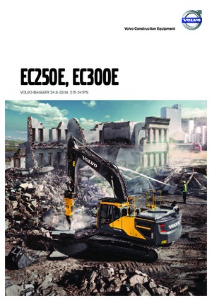 Гусеничні екскаватори Volvo EC250EL