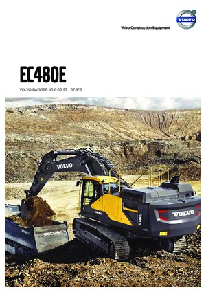 Гусеничні екскаватори Volvo EC480EL
