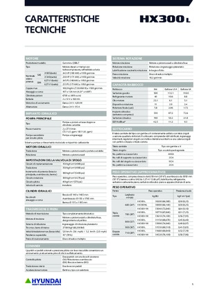 Гусеничні екскаватори Hyundai HX300L