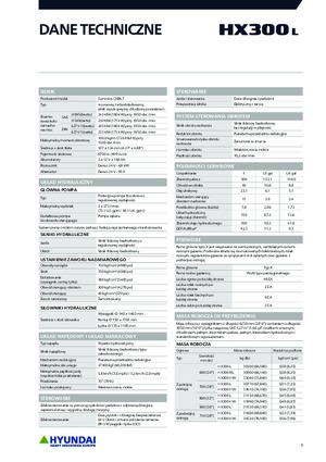 Гусеничні екскаватори Hyundai HX300L