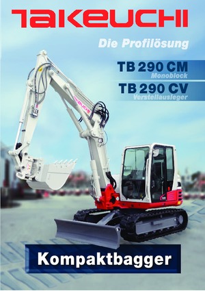 Гусеничні екскаватори Takeuchi TB290