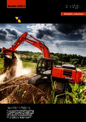 Гусеничні екскаватори Hitachi ZX250LC-6