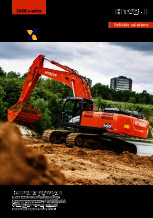 Гусеничні екскаватори Hitachi ZX350LC-6