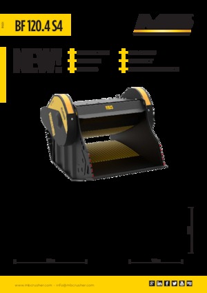 ківш-подрібнювачі MB Crusher BF120.4 S4
