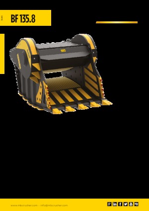 ківш-подрібнювачі MB Crusher BF135.8