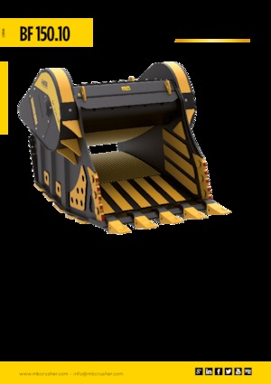 ківш-подрібнювачі MB Crusher BF150.10
