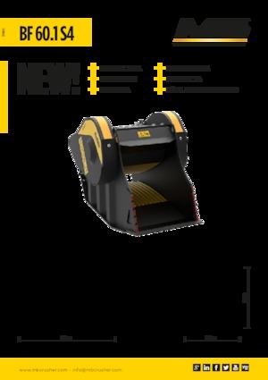 ківш-подрібнювачі MB Crusher BF60.1 S4