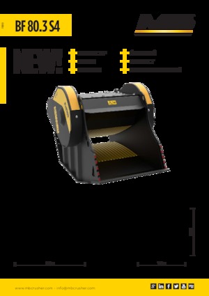 ківш-подрібнювачі MB Crusher BF80.3 S4