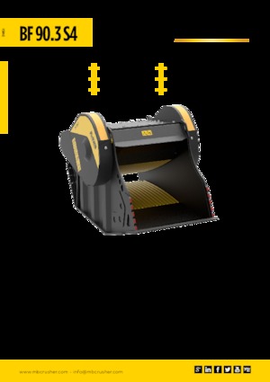 ківш-подрібнювачі MB Crusher BF90.3 S4