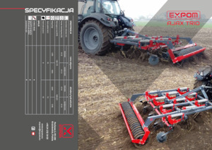 Культиватори Expom® Ajax Trio 3.0