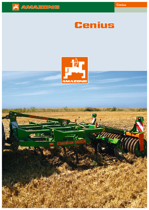 Культиватори Amazone Cenius 4002-2 SW Special