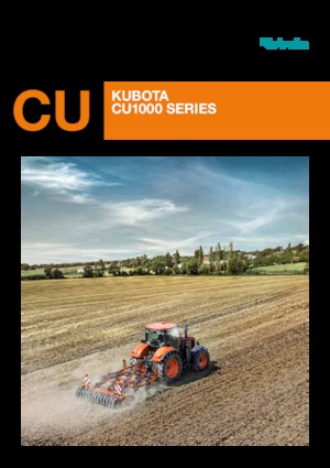 Культиватори Kubota CU1600F RS
