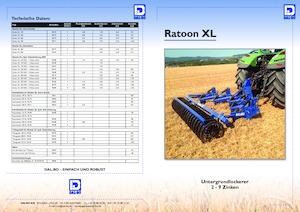 Культиватори DAL-BO Ratoon XL 2.25
