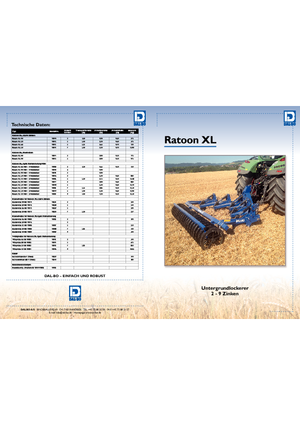 Культиватори DAL-BO Ratoon XL 190 NSH