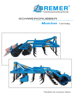 Культиватори Bremer SHG 2/23 Mulcher
