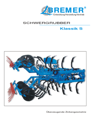 Культиватори Bremer SHG 3/23 Klassik-S