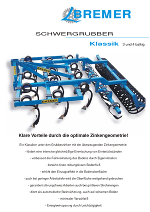 Культиватори Bremer SHG 460/23