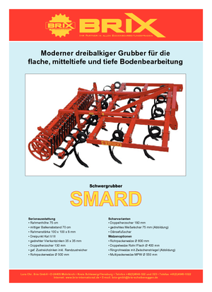 Культиватори Brix Smard 450 H RPW Ø  500