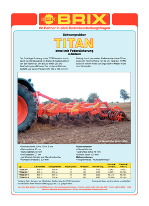 Культиватори Brix Titan 400 A