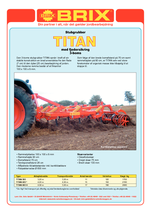 Культиватори Brix Titan 300 FA RPW Ø 600