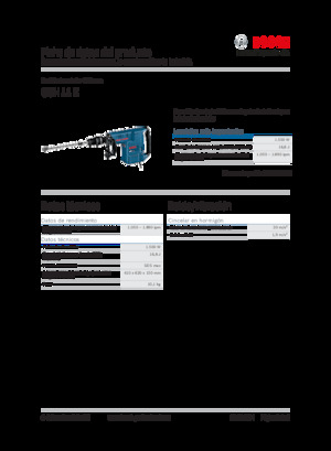 Відбійні молотки та молоти Bosch GSH 11 E