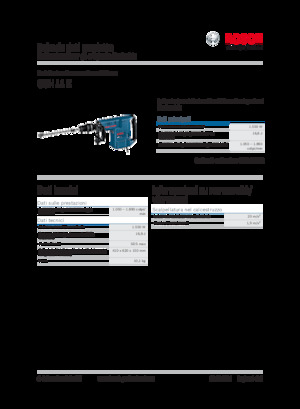 Відбійні молотки та молоти Bosch GSH 11 E
