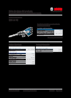 Відбійні молотки та молоти Bosch GSH 11 VC