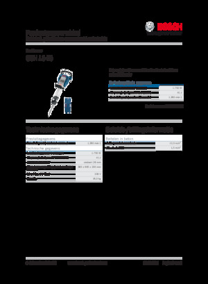 Відбійні молотки та молоти Bosch GSH 16-28