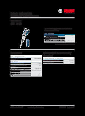 Відбійні молотки та молоти Bosch GSH 16-30