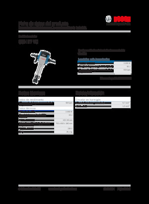 Відбійні молотки та молоти Bosch GSH 27 VC