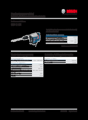 Відбійні молотки та молоти Bosch GSH 5 CE