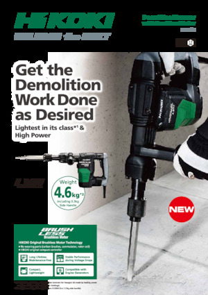 Відбійні молотки та молоти HiKOKI H41SE 