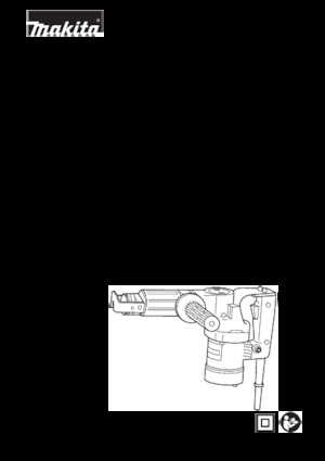 Відбійні молотки та молоти Makita HM0810A
