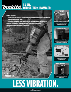 Відбійні молотки та молоти Makita HM1307CB