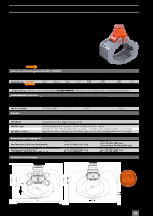 грейфери для знесення та сортування Kinshofer D09HPX-50