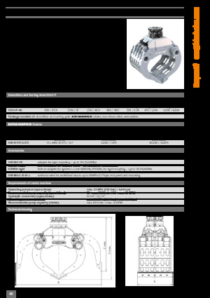грейфери для знесення та сортування Kinshofer D37H-P-125