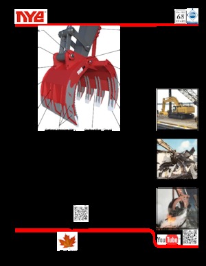 грейфери для знесення та сортування Nye DGX359