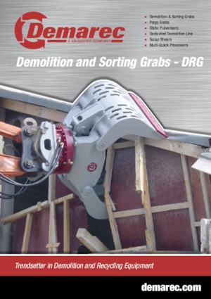 грейфери для знесення та сортування Demarec DRG 22