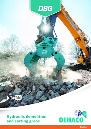 грейфери для знесення та сортування Dehaco DSG250-R