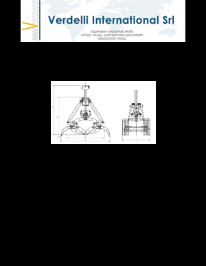 грейфери для знесення та сортування Verdelli F.M. 1600