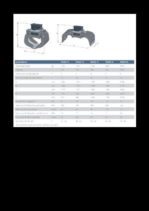 грейфери для знесення та сортування FRD FDG35-PL