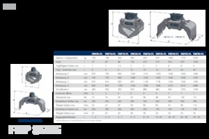 грейфери для знесення та сортування FRD FMP15-PL