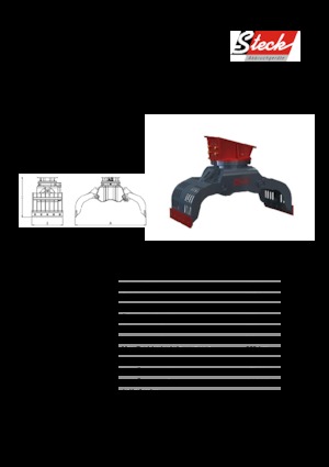 грейфери для знесення та сортування Steck G 4