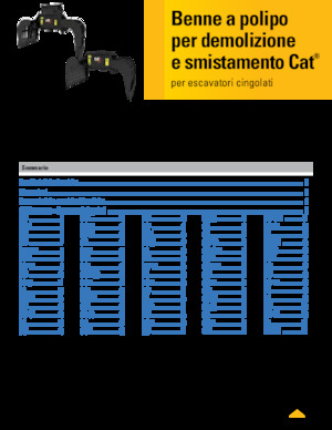 грейфери для знесення та сортування Caterpillar G318