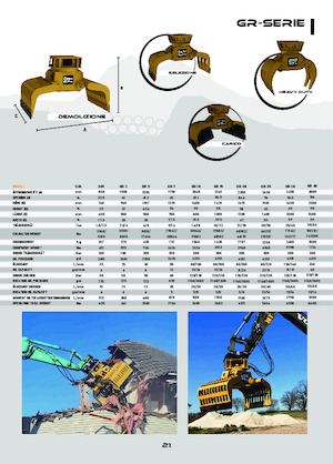 грейфери для знесення та сортування OSA Demolition Equipment GR 7 