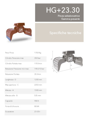 грейфери для знесення та сортування Promove HG+ 23.30