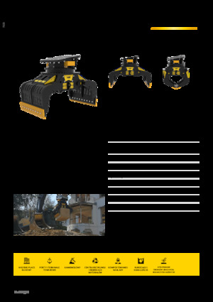 грейфери для знесення та сортування MB Crusher MB-G1000 S4