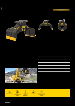 грейфери для знесення та сортування MB Crusher MB-G1200 S4